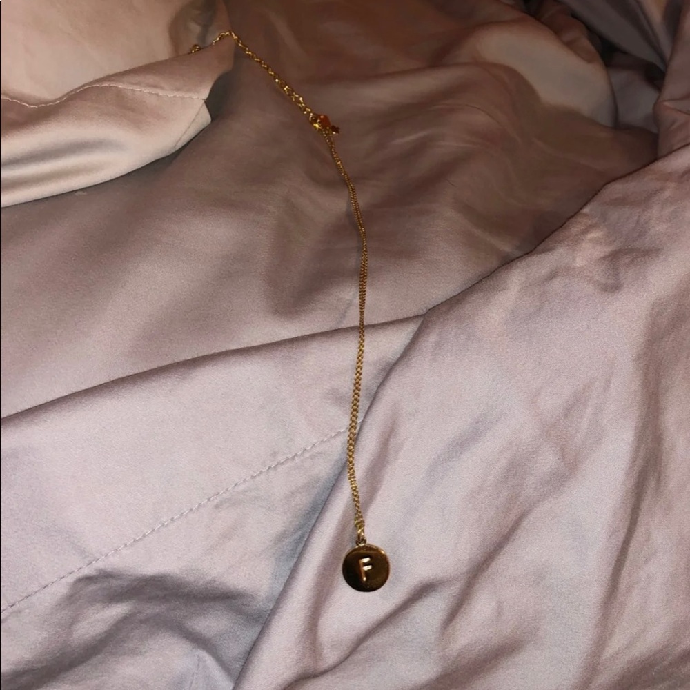 kate spade monogram necklace F